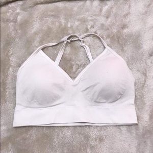 White bralette